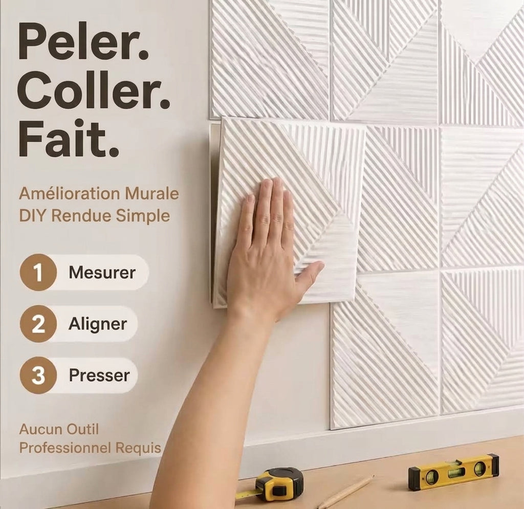 Panneaux Muraux 3D Acoustiques