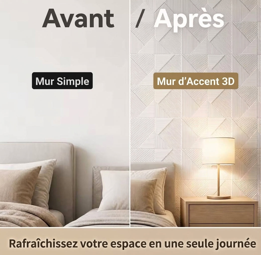 Panneaux Muraux 3D Acoustiques