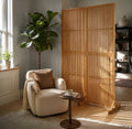 Paravent en Bois d’Acacia Massif Naturel – Séparateur Intérieur & Extérieur