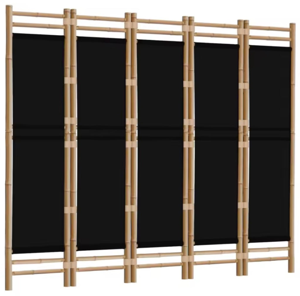 Paravent Bambou Tissu