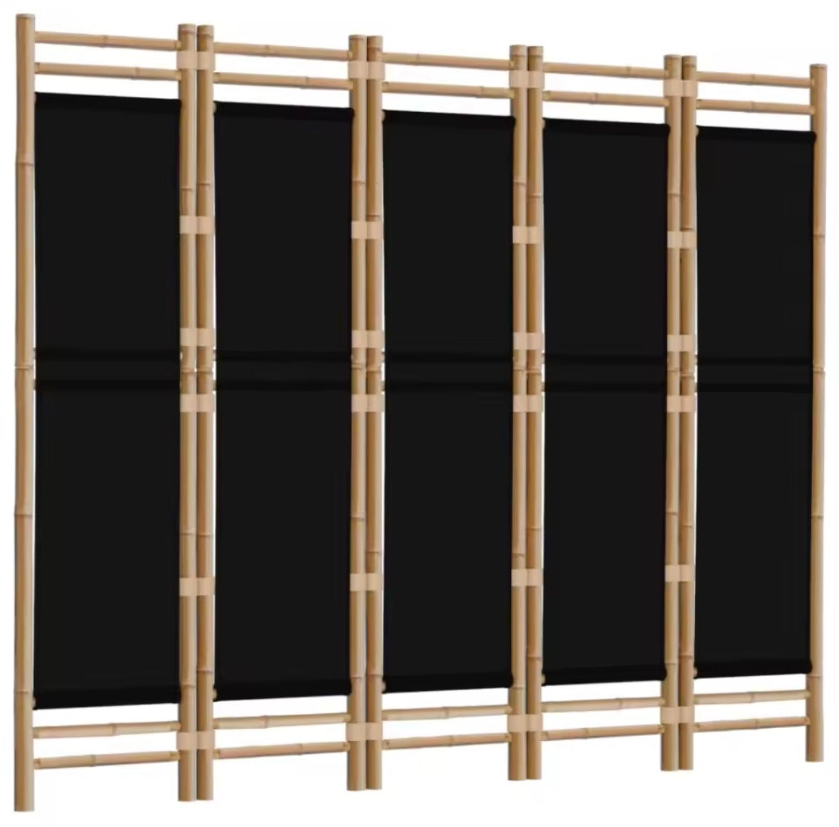 Paravent Bambou Tissu