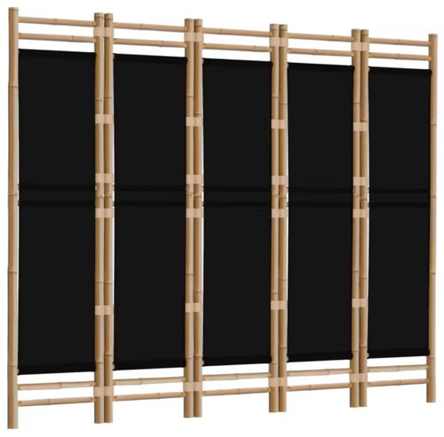 Paravent Bambou Tissu