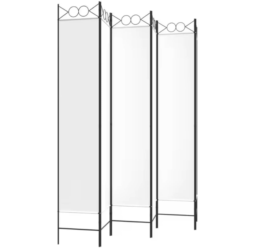 Paravent Tissu Blanc
