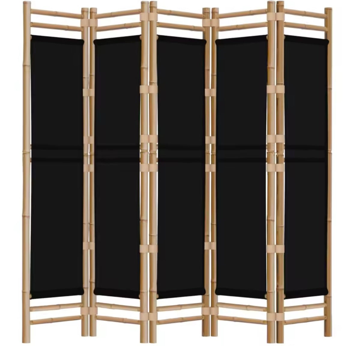 Paravent Bambou Tissu