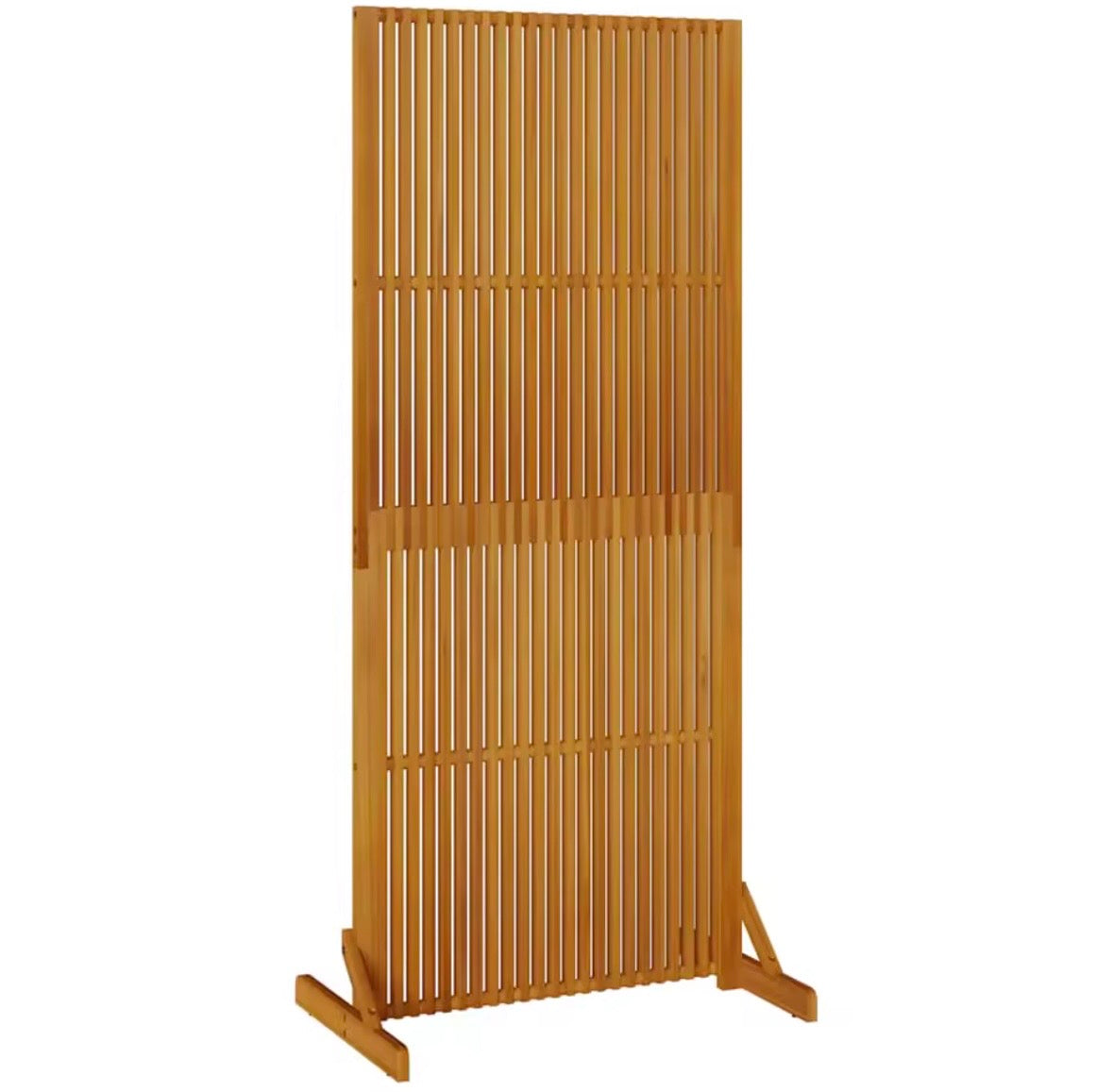 Paravent en Bois d’Acacia Massif Naturel – Séparateur Intérieur & Extérieur