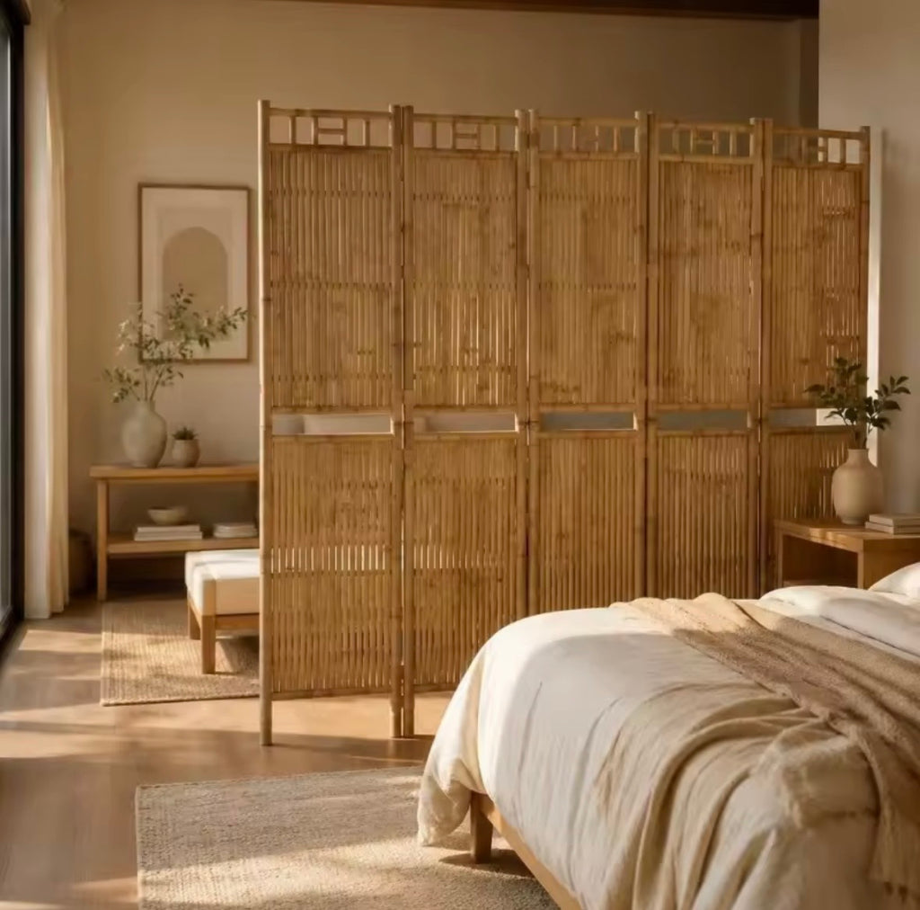 Paravent Bambou naturel